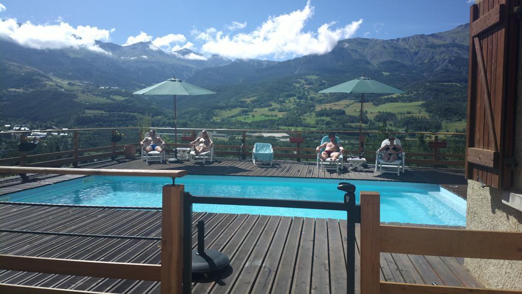 Chalet Les Moineaux Chambres D'Hotes Jausiers Kültér fotó